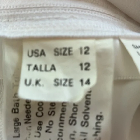 Mori Lee wedding White Floral Embroidered Gown LN - Picture 10 of 11